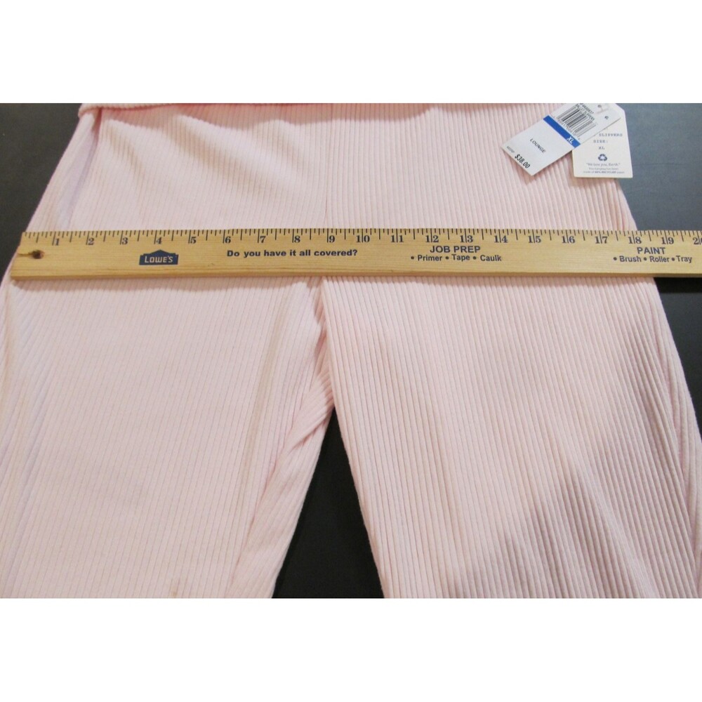 Hippie Rose Juniors XL Foldover Ribbed Lounge Pants Pink Flare NWT - Picture 8 of 11